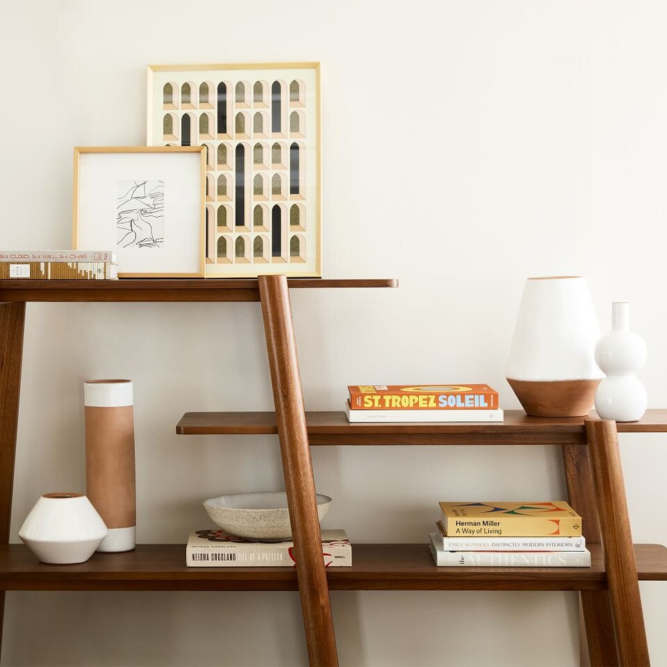 Calgary Tiered Bookshelf (186 cm) West Elm UK